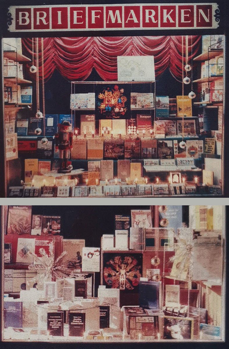 weihnachtliche Schaufenster